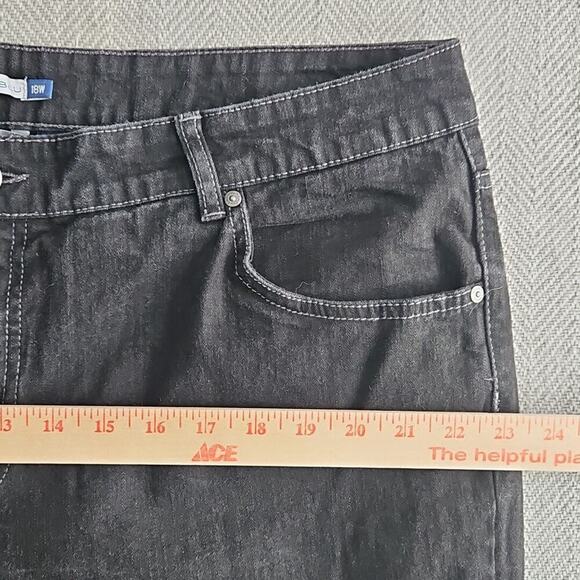 BandolinoBlu Jeans Women's 18W (41Wx29L) Mandie Black Stretch LB2207 YD-SBK - Picture 16 of 16